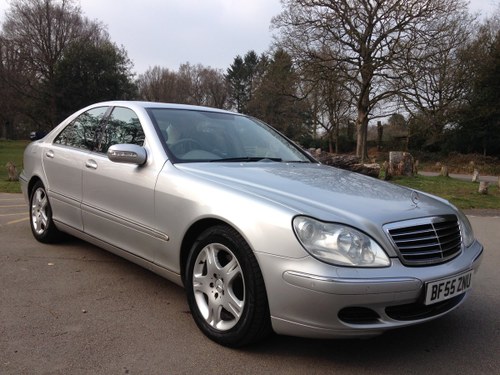 2005 MERCEDES S320 CDI AUTO MB SERVICE HISTORY For Sale