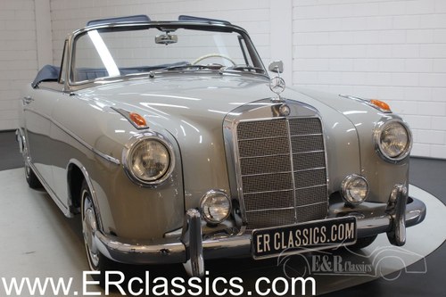 Mercedes-Benz 220 SE Convertible Ponton 1960 Top restored For Sale