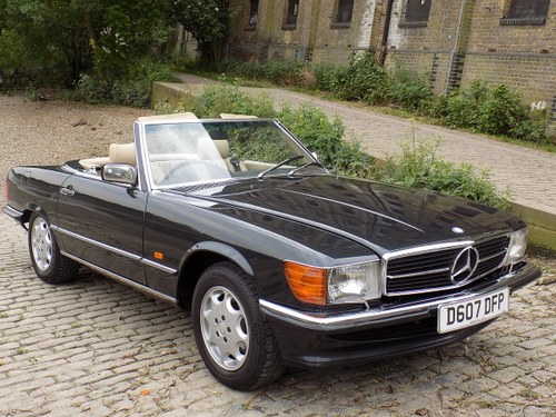1986 MERCEDES BENZ 420 SL (R107 Series) SPORTS CONVERTIBLE VERKAUFT
