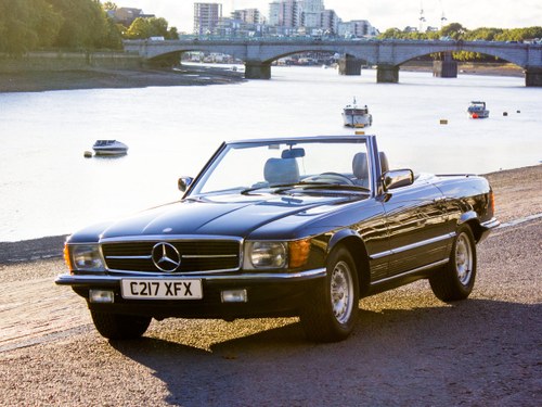 1985 Mercedes-Benz 500SL - LHD, AC, Heated Seats, 45k Miles For Sale