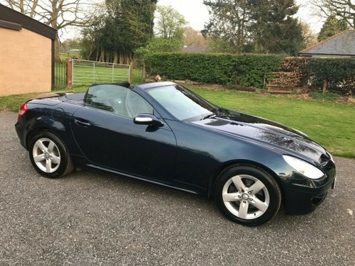 2007 '57' MERCEDES SLK280 V6 BLUE JUST 23K SIMPLY STUNNING!! VERKAUFT