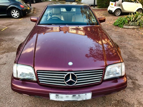 1997 SL500 with panoramic roof for sale SOLD