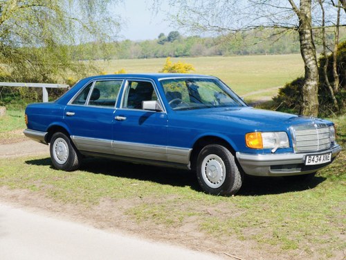1985 Mercedes 500SEL 64K Miles In vendita