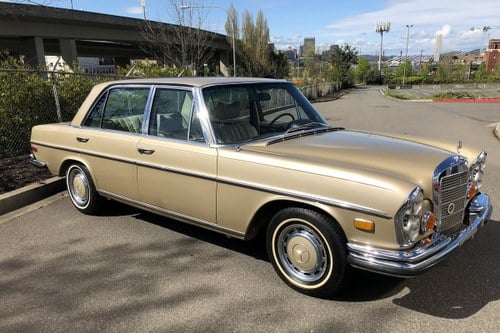 1972 Mercedes 300 SEL 4.5 Liter NO RESERVE For Sale by Auction