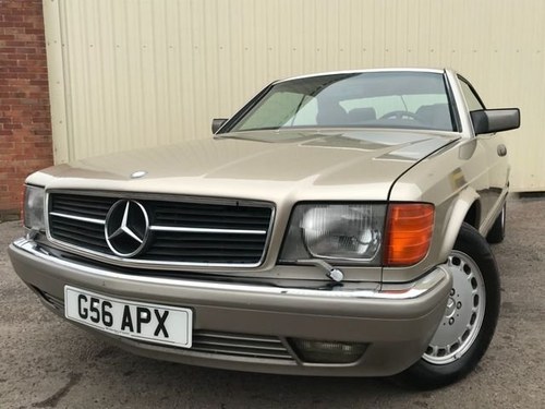 1990 Mercedes-Benz 560 SEC SOLD