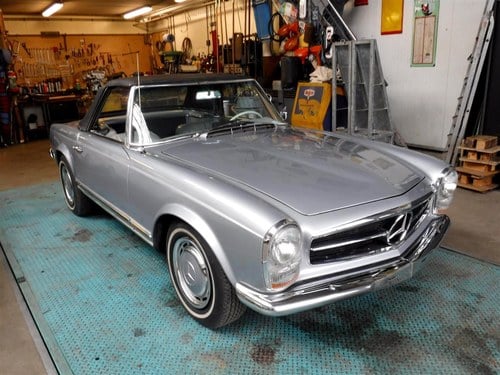 1965 Mercedes Benz 230SL silver '65 For Sale
