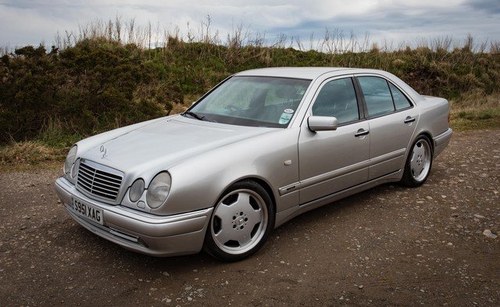 1998 Mercedes E55 AMG at Morris Leslie Vehicle Auction 25th May For Sale by Auction