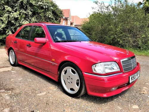 1995 Mercedes AMG C36 + 3 previous owners +long MOT + UK car For Sale