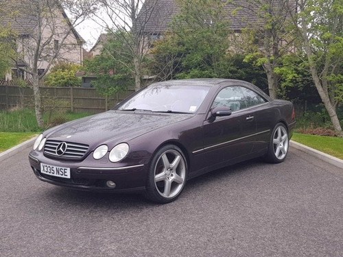 2000 Mercedes CL500 at Morris Leslie Auction 25th May In vendita all'asta