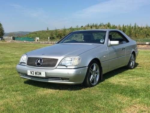 1997 Mercedes CL420 at Morris Leslie Auction 17th August In vendita all'asta