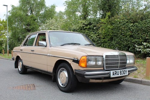 Mercedes 200 Auto 1982 - To be auctioned 26-07-19 For Sale by Auction