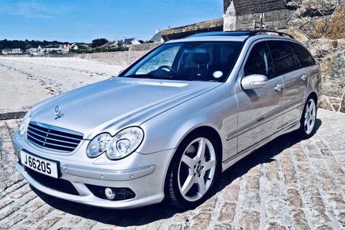 2005 C55 AMG estate - Channel Island car from new - FMSH -2 owner SOLD