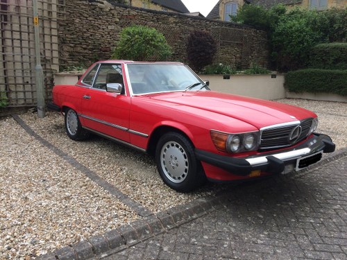 1986 Mercedes 560SL For Sale
