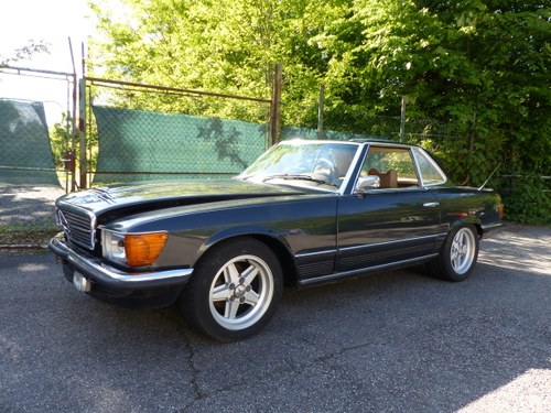 1973 Super-rare: Mercedes-Benz 350 SL with manual gearbox SOLD