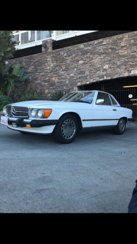 1987 Mercedes 560 SL WITH 87k miles PRICE DROP!! For Sale