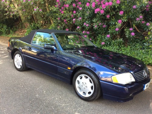 1995 Mercedes R129 SL500 low mileage with FSH For Sale