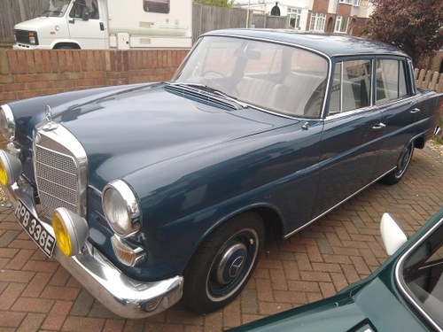1967 Mercedes W110 200 Fintail for auction Friday 12th July For Sale by Auction