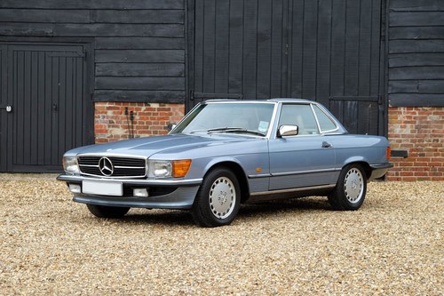 1989 Mercedes 300SL - original 12,000 miles from new SOLD