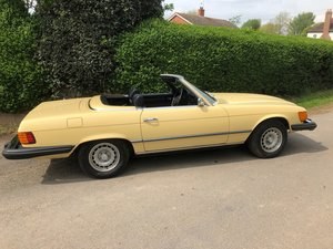 1976 Mercedes 450 SL Convertible/Hard Top  For Sale