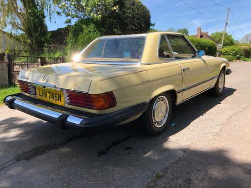 1975 Mercedes 450 SL Convertible/Hard Top  For Sale
