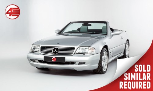 2001 Mercedes R129 SL500 Silver Arrow /// 1 Owner and 14k Miles VERKAUFT
