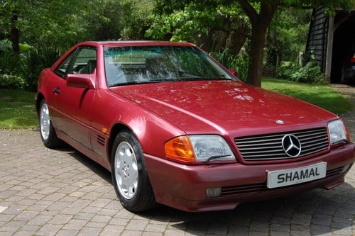 1994 Mercedes SL500.  A cherished example with 72k miles and FSH. In vendita