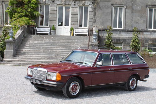 The Jazzy Badger – 1981 MERCEDES W123 230 TE EST For Sale