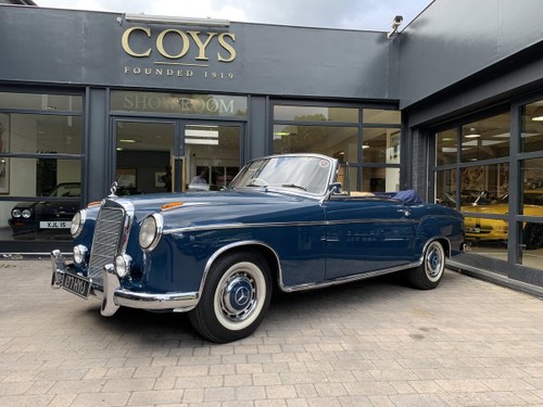 1960 Mercedes-Benz 220 SE Cabriolet - 1 of 17 RHD examples For Sale