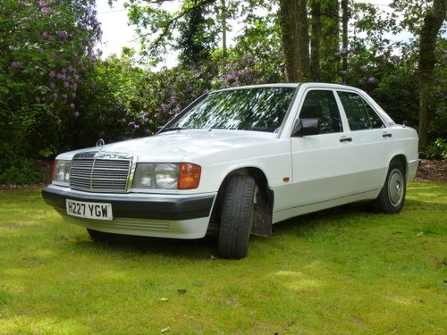 1990 Mercedes 190E 2.0  5 speed manual For Sale
