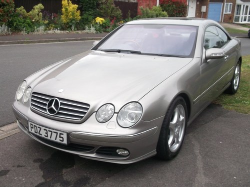 2002 Mercedes Benz CL500 In vendita