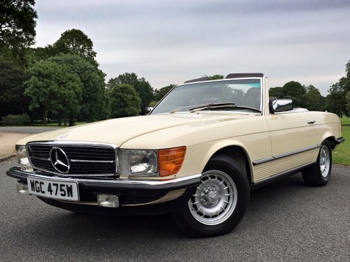 1980 Mercedes 500SL V8 R107 - Amazing 10,874 MILES FROM NEW!! For Sale