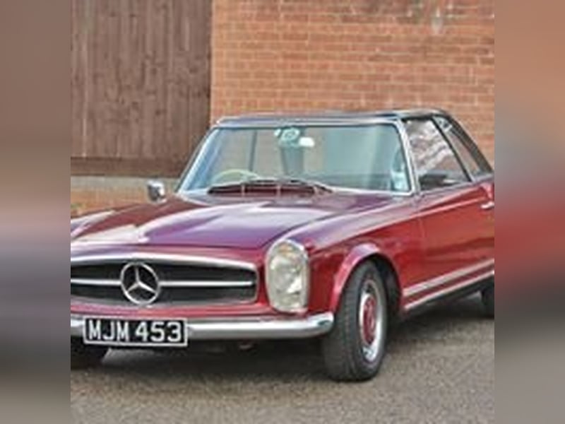 FAMILY OWNED SINCE NEW 230 SL BEING RESTORED