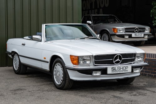 1988 Mercedes-Benz 500SL V8 (R107) #2091 Blue Leather 85k Miles In vendita