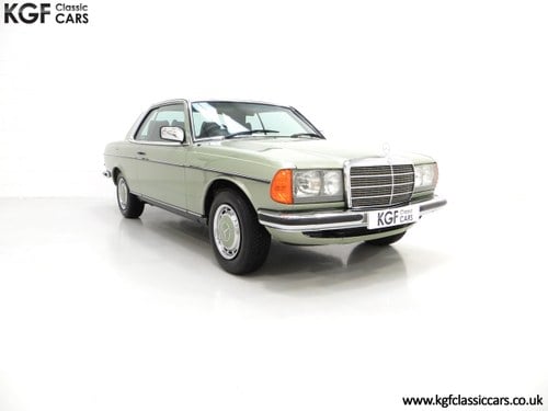 1977 A Classic C123 Mercedes-Benz 280CE with Just 26,902 Miles  VENDUTO