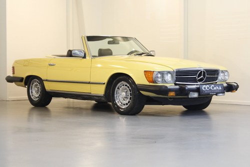 1980 Mercedes 450 SL Convertible  For Sale
