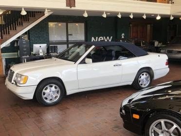 1995 Mercedes E320 Cabriolet = Ivory(~)Navy 39k miles $24.9k For Sale