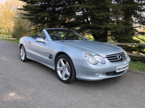 2003 Mercedes Benz SL500 V8 Convertible Only 31000 Miles One Lady SOLD
