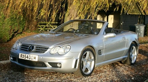 2004 Mercedes-Benz SL65 AMG AUTO. 2 owner from new.46,000 miles In vendita