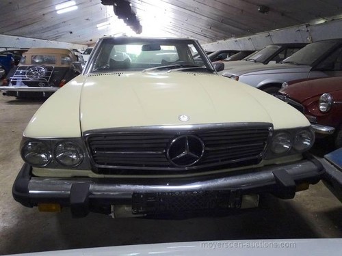 1976 MERCEDES-BENZ 450SL (W107)  For Sale by Auction