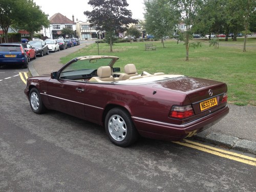 1996 Mercedes e220 cabriolet,full history ,all the mots SOLD