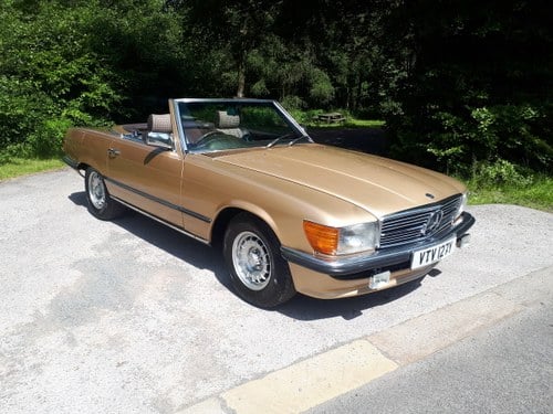 1989 MERCEDES 380SL 1983 Automatic For Sale