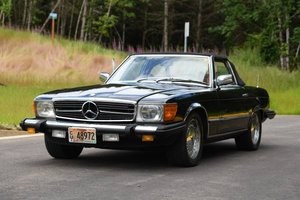 1978 Mercedes 280SL Convertible = Euro Specs 8.7 miles $12k For Sale
