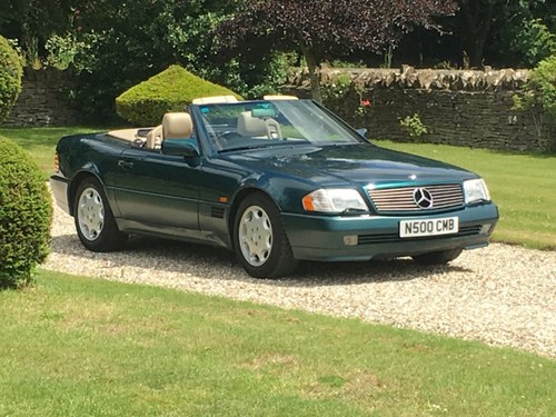 1995 R129 Merc SL500; two previous owner & 45,000 miles SOLD