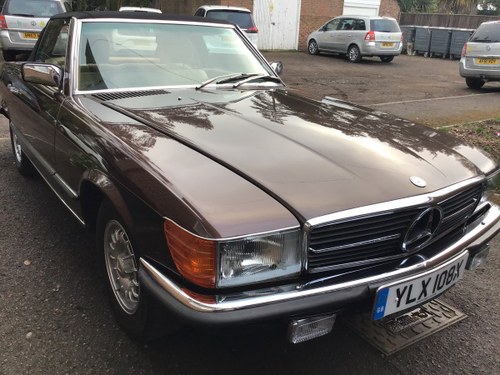 Mercedes sl 380 convertible 1981 with hardtop For Sale