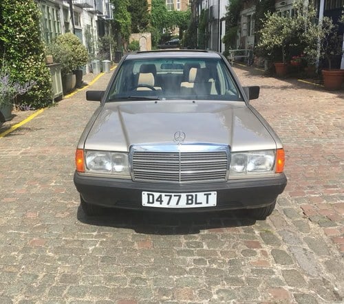 1987 Mercedes-Benz 190E 2.0, 31000 miles, 1 Owner For Sale
