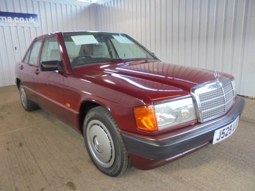 1992 ***Mercedes 190e - 1797cc - 4dr Saloon - 20th July*** For Sale by Auction