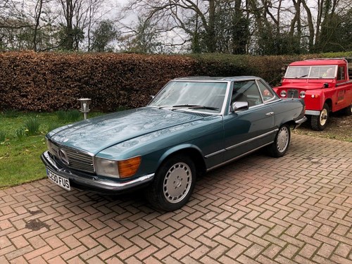 1985 Mercedes 380SL For Sale by Auction