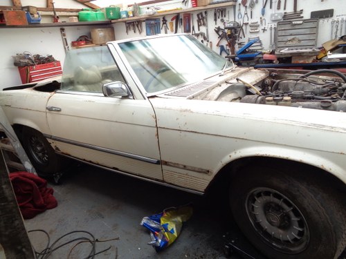 mercedes 350 sl 1972 stalled project For Sale