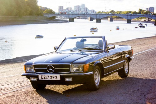 1985 Mercedes-Benz 500SL - LHD, AC, Heated Seats, 43k Miles For Sale