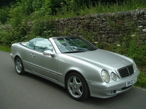 2002 02/02 Mercedes CLk 320 (W208) Avantgarde Convertible In vendita